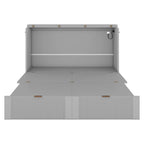 Full Size Murphy Bed with drawer and a set of Sockets & USB Ports