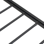 Full Size Metal Platform Bed with Upholstered Storage Headboard & USB Port