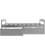 Twin size platform bed