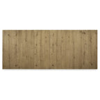 Galliden Light Brown Rustic Oak Dining Extension Table 44.5x108x30