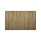 Galliden Light Brown Rustic Oak Dining Extension Table 44.5x108x30