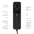Massage Chair Recliner with Zero Gravity Airbag Massage Bluetooth Speaker Foot RollerBlack