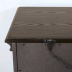 Stroh Traditional Wood 2-Drawer Nightstand with USB Charger