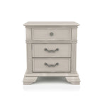 Stroh Traditional Wood 2-Drawer Nightstand with USB Charger