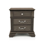 Stroh Traditional Wood 2-Drawer Nightstand with USB Charger