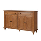 Ruby 58-inch Traditional Wide 2-Drawer Sideboard with Adjustable Shelves
