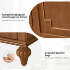 Ruby 58-inch Traditional Wide 2-Drawer Sideboard with Adjustable Shelves