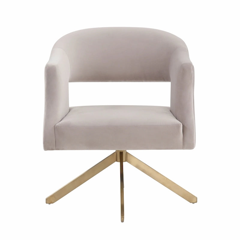 Sanni Swivel Accent Chair 27Wx29Dx33H