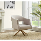 Sanni Swivel Accent Chair 27Wx29Dx33H