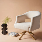 Sanni Swivel Accent Chair 27Wx29Dx33H