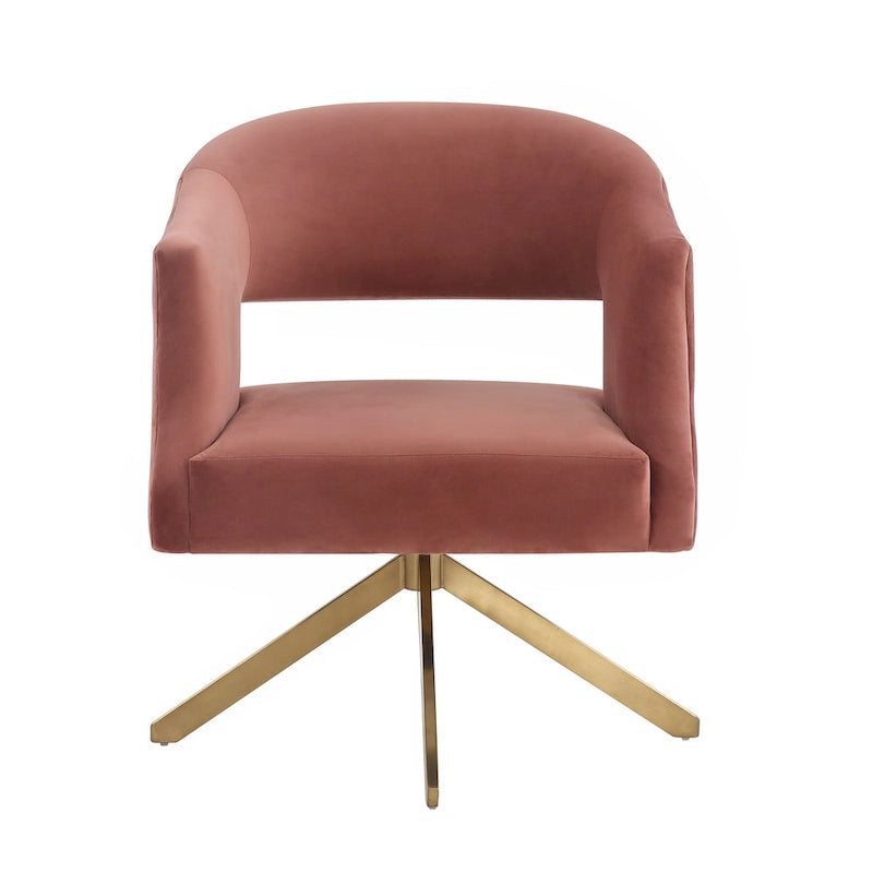 Sanni Swivel Accent Chair 27Wx29Dx33H