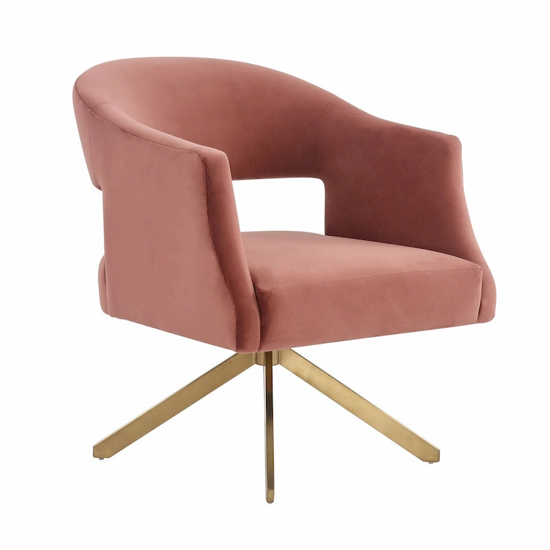 Sanni Swivel Accent Chair 27Wx29Dx33H