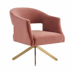 Sanni Swivel Accent Chair 27Wx29Dx33H