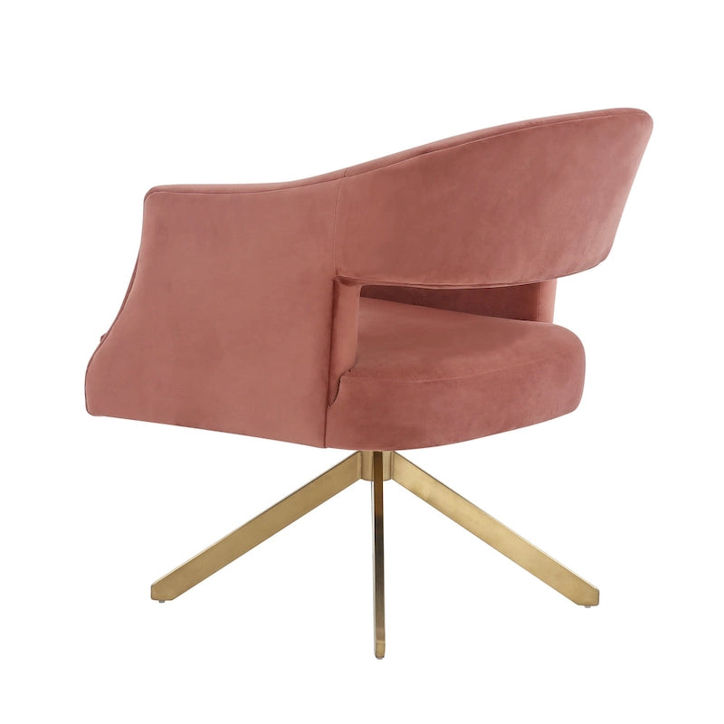 Sanni Swivel Accent Chair 27Wx29Dx33H