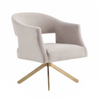 Sanni Swivel Accent Chair 27Wx29Dx33H
