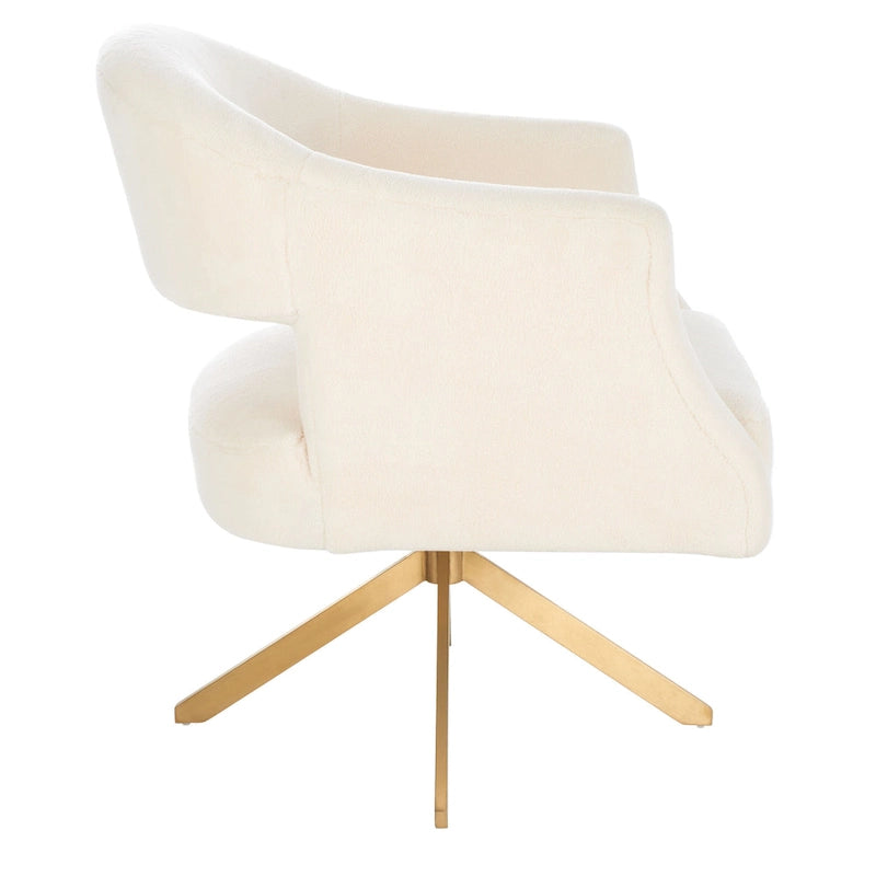 Sanni Swivel Accent Chair 27Wx29Dx33H