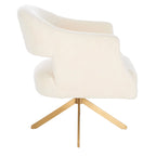 Sanni Swivel Accent Chair 27Wx29Dx33H