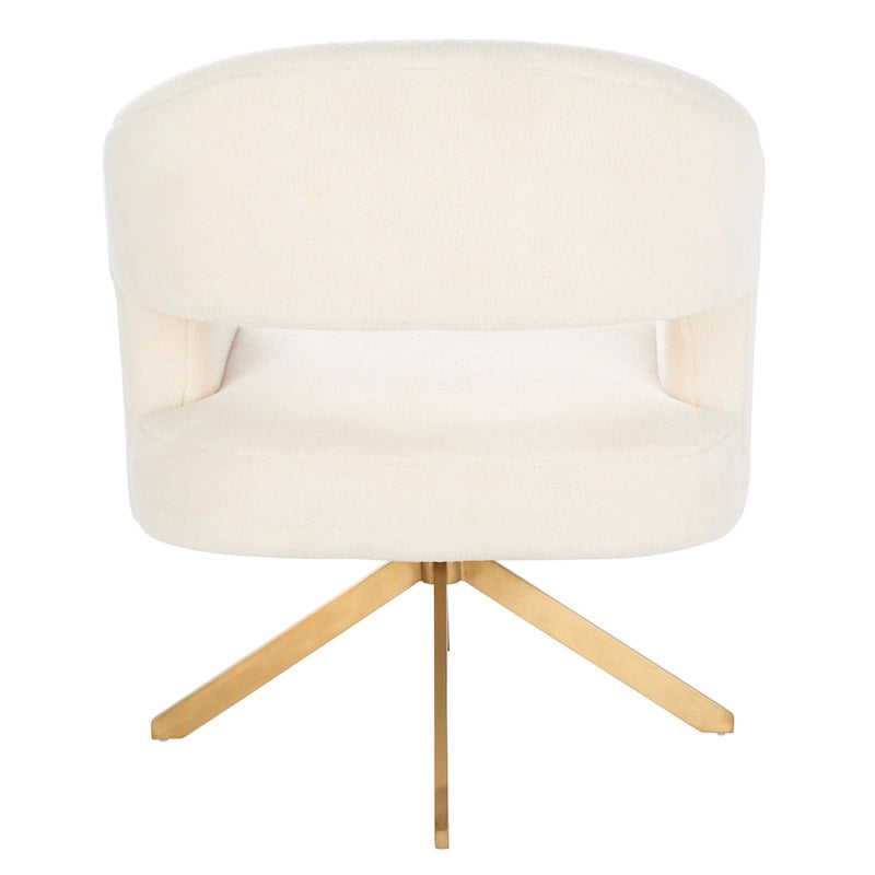 Sanni Swivel Accent Chair 27Wx29Dx33H