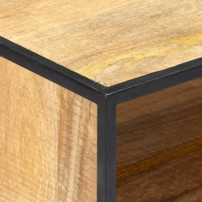 TV Stand 47.2x11.8x17.7 Solid Mango Wood