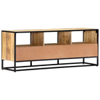 TV Stand 47.2x11.8x17.7 Solid Mango Wood