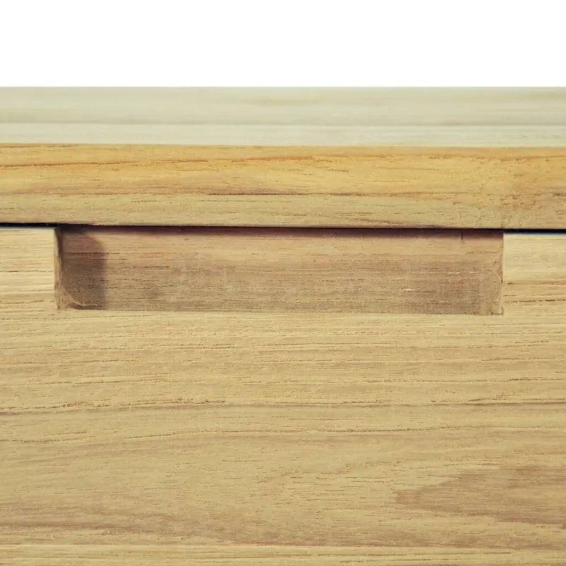 TV Stand 47.2x13.8x13.8 Solid Teak Wood Colonial Style