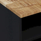 TV Stand 27.6x13x18.1 Solid Mango Wood
