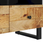 TV Stand 27.6x13x18.1 Solid Mango Wood