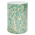 Tessie Mosaic Round Accent Table 14x14x20 inch